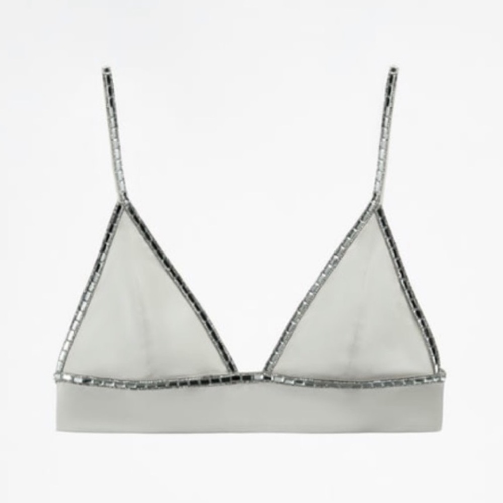 Zara embellished bralette